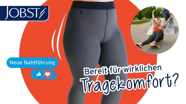 Die Confidence Strumpfhose ist für alle Aktivitäten zu haben.