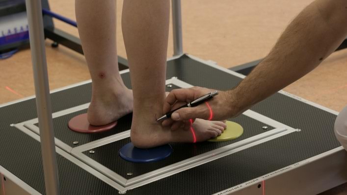 Messungen auf dem LASAR Posture