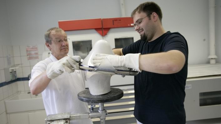 Tiefziehen eines Schafts