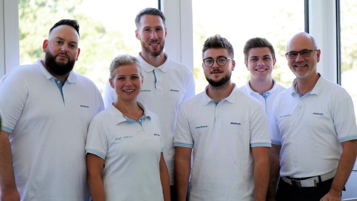 Teambild Mitarbeiter